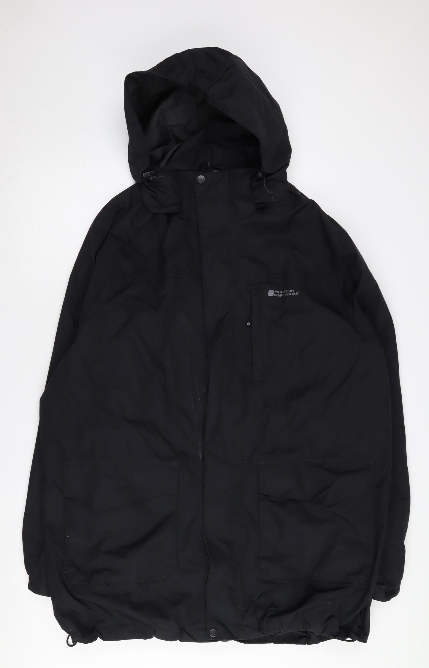 Mountain Warehouse Men's Black XL Parka Jacket