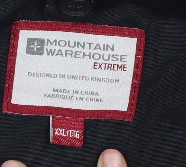 Mountain Warehouse Men's Black XL Parka Jacket