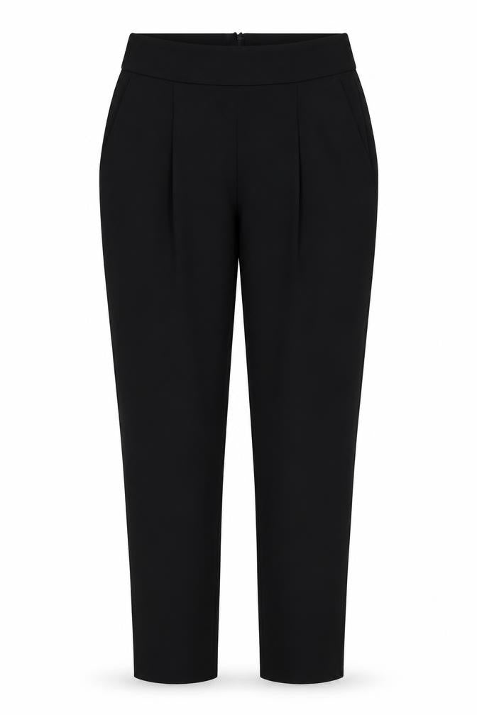 Karen Millen Women's Black Cropped Trousers Size 6
