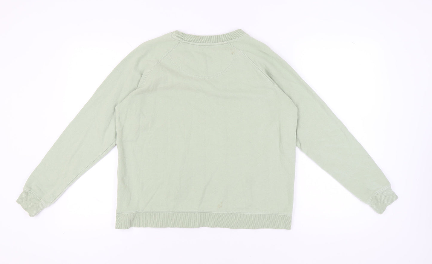 FatFace Women's Green Pullover Sweatshirt - Size 12