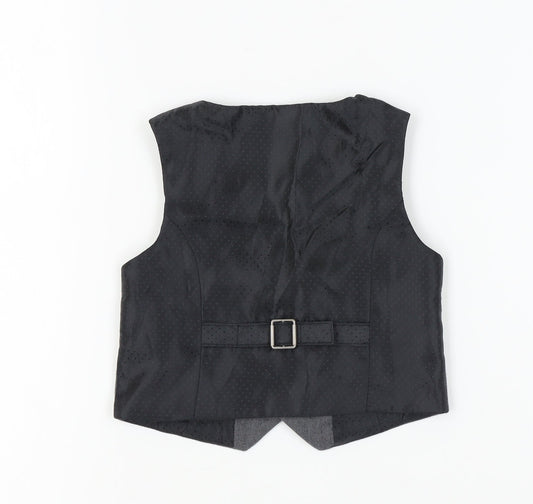 John Rocha Boys Grey Suit Waistcoat Age 2 Years