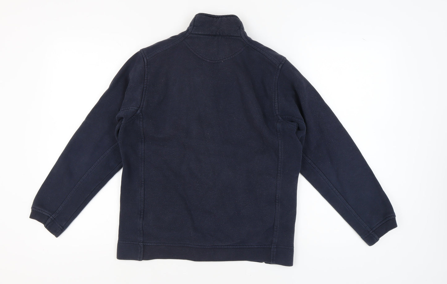 Champion Unisex Blue Fleece Sweatshirt Size S Full Zip