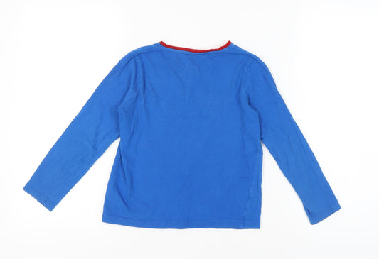 Marvel Spider-Man Boys Blue Long Sleeve T-Shirt 7-8 Years