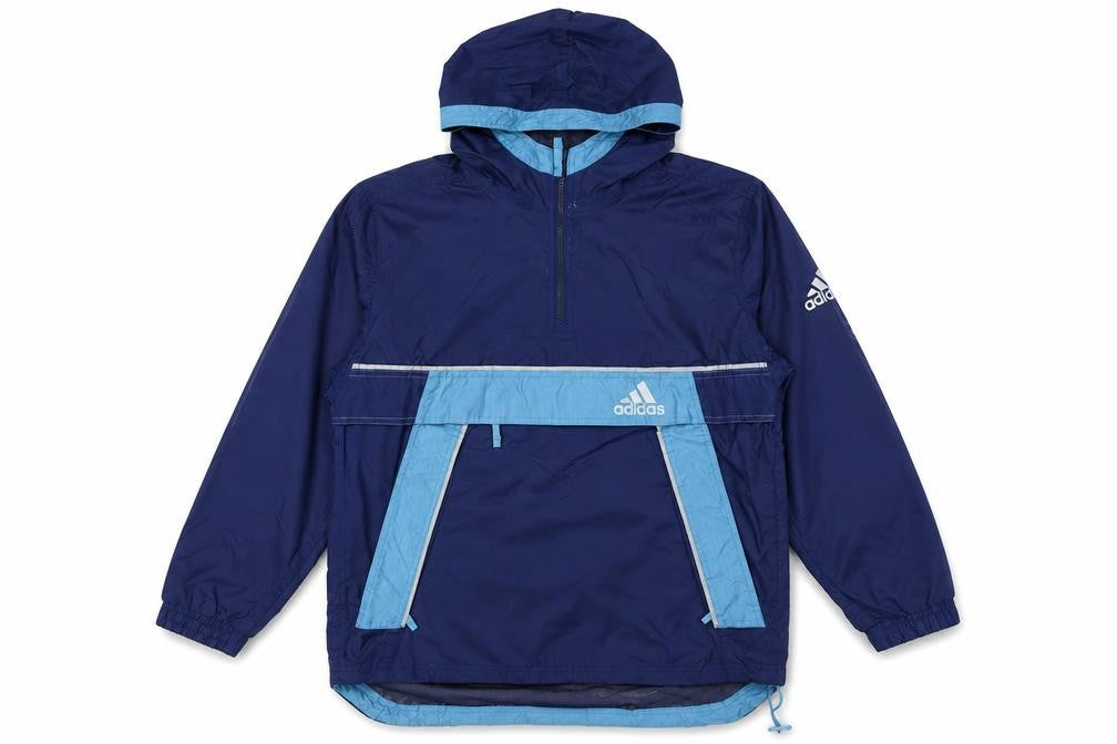 Adidas Boys Blue Windbreaker Jacket 11-12 Years