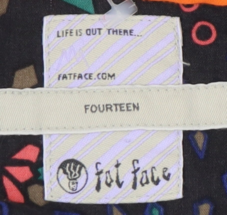 Fat Face Women's Grey Waistcoat Size 14, Cotton Blend