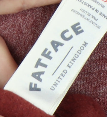 FatFace Men's Red Full Zip Hoodie L