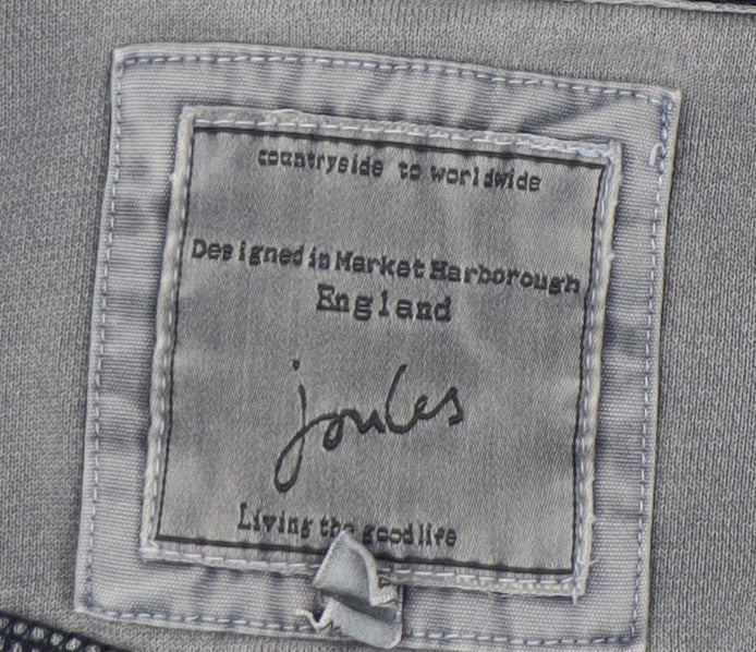 Joules Women's Grey L Sweatshirt, Lined, Autumn Wear