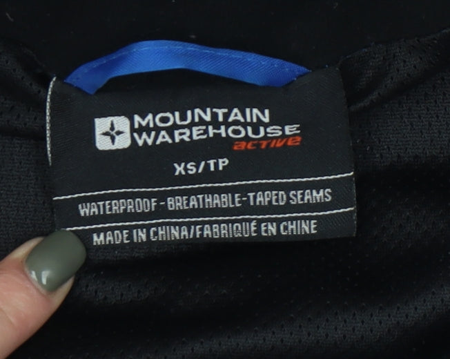 Mountain Warehouse Men's Blue Waterproof XS Jacket