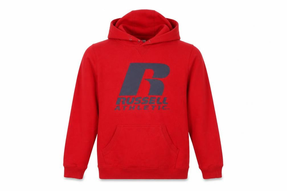Russell Athletic Boys Red Pullover Hoodie 14-15 Years