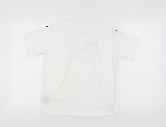 Joma Boys White Graphic Print Activewear Top 10-11 Years