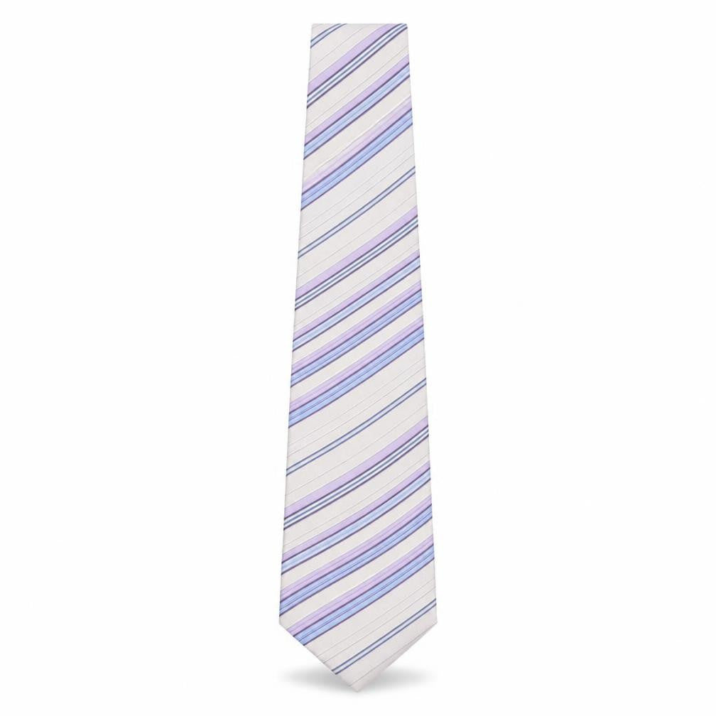 Bäumler Men's Multicoloured Silk Striped Tie