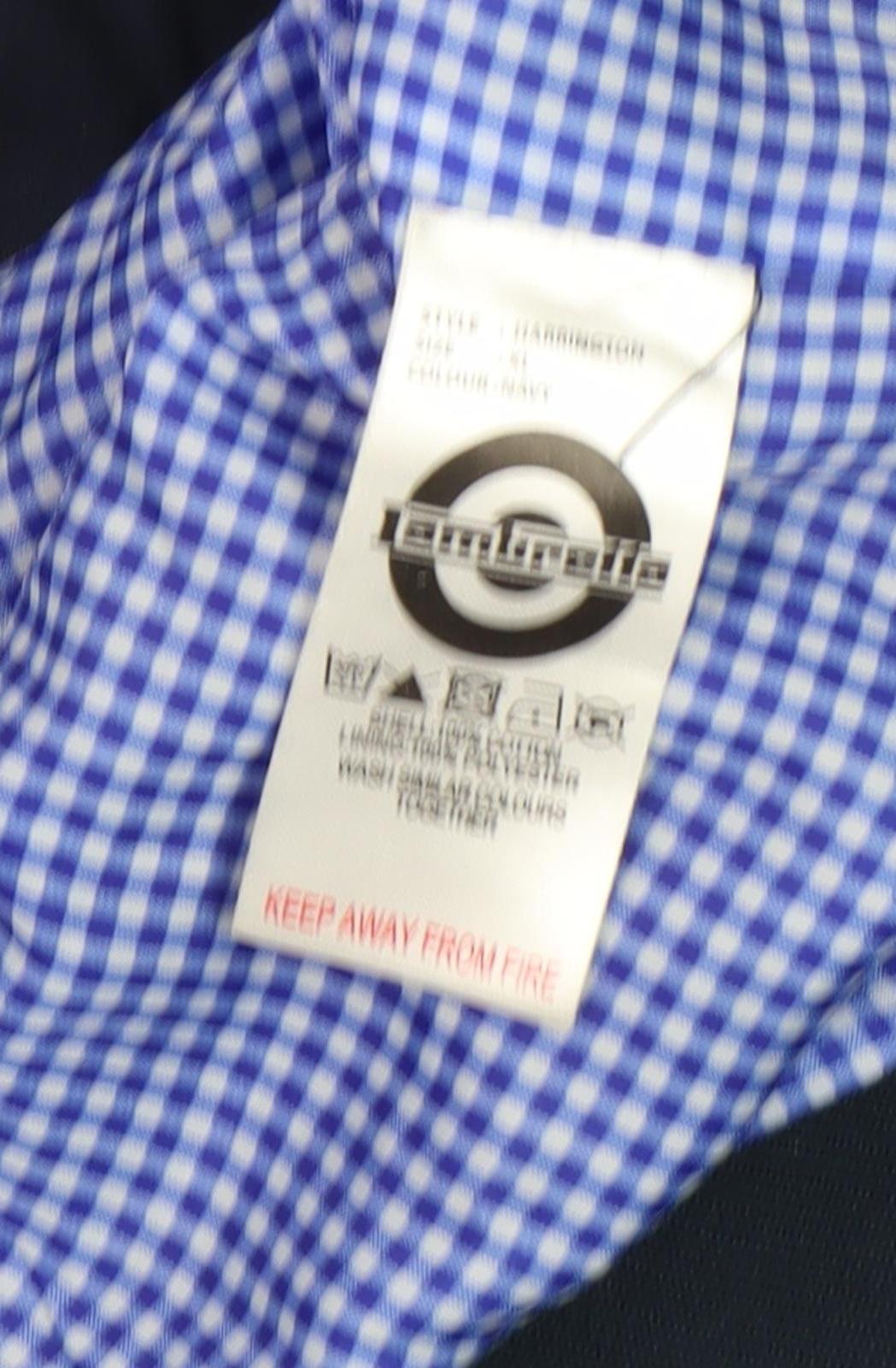 Lambretta Men's Blue XL Basic Jacket