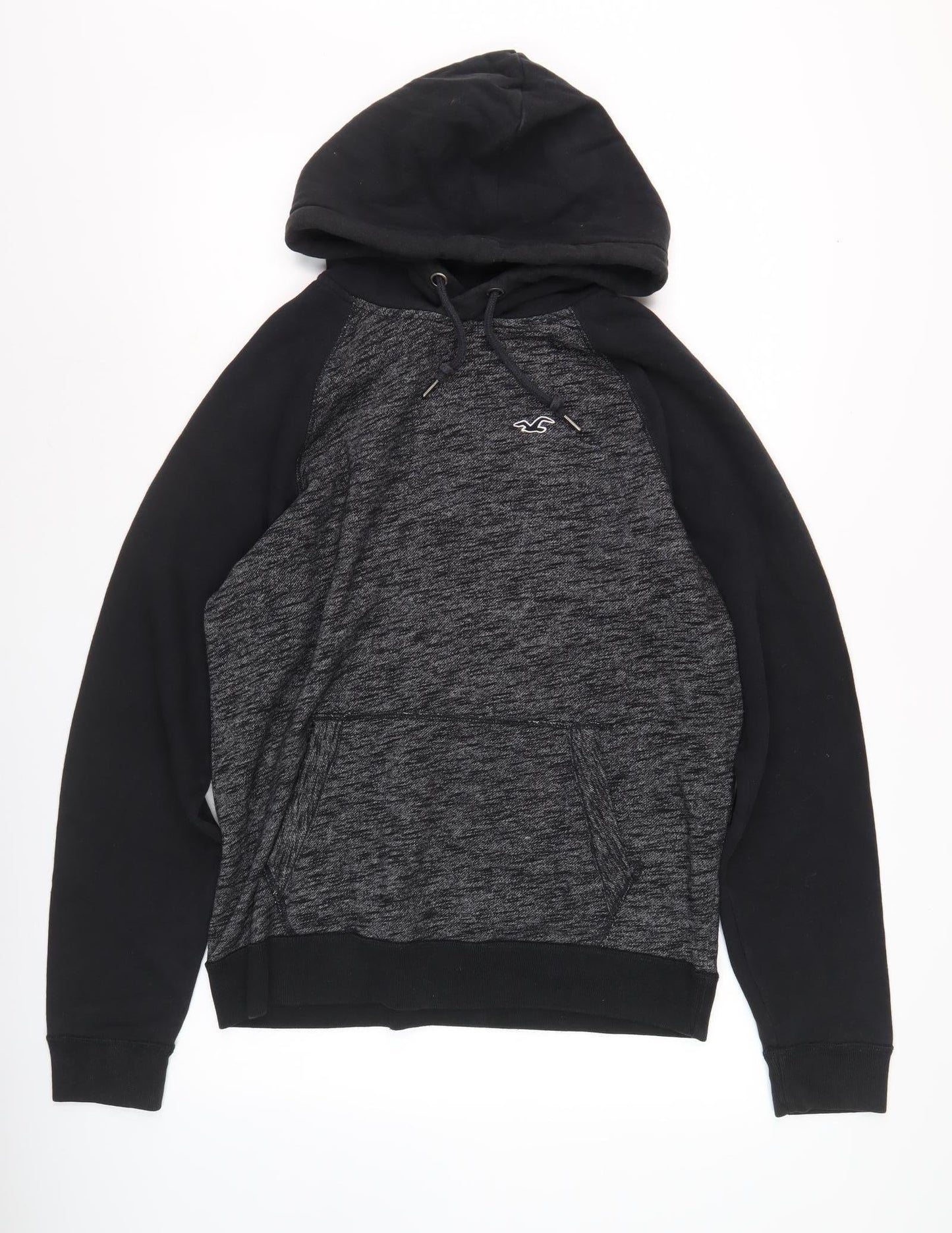 Hollister Men's Black M Pullover Hoodie Logo