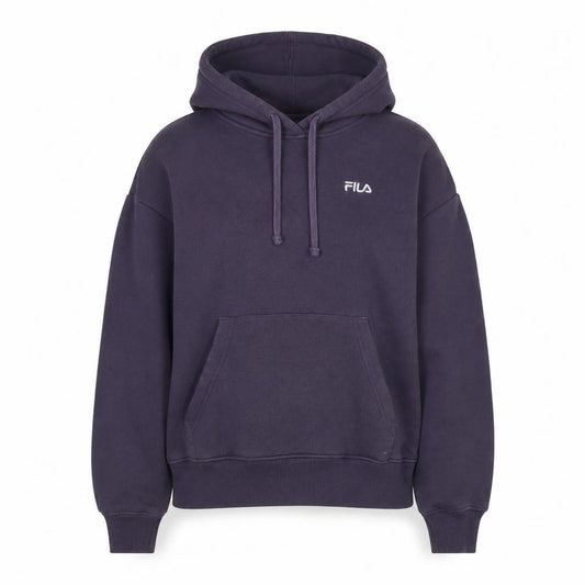 Unisex Adults UK 8 Regular FILA Purple Pullover Hoodie