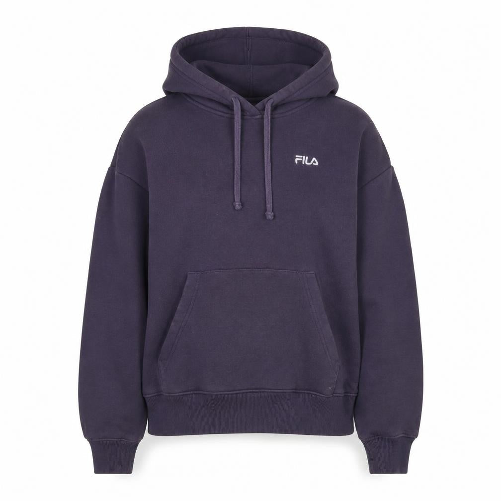 Unisex Adults UK 8 Regular FILA Purple Pullover Hoodie