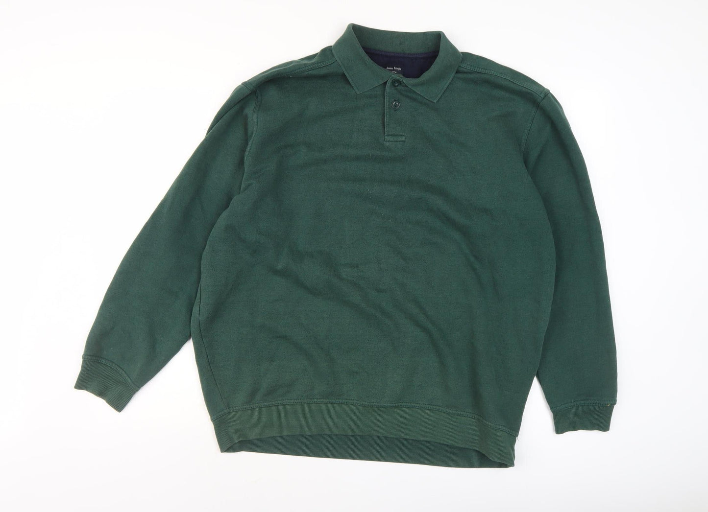 James Pringle Men's Green XL Pullover Sweatshirt