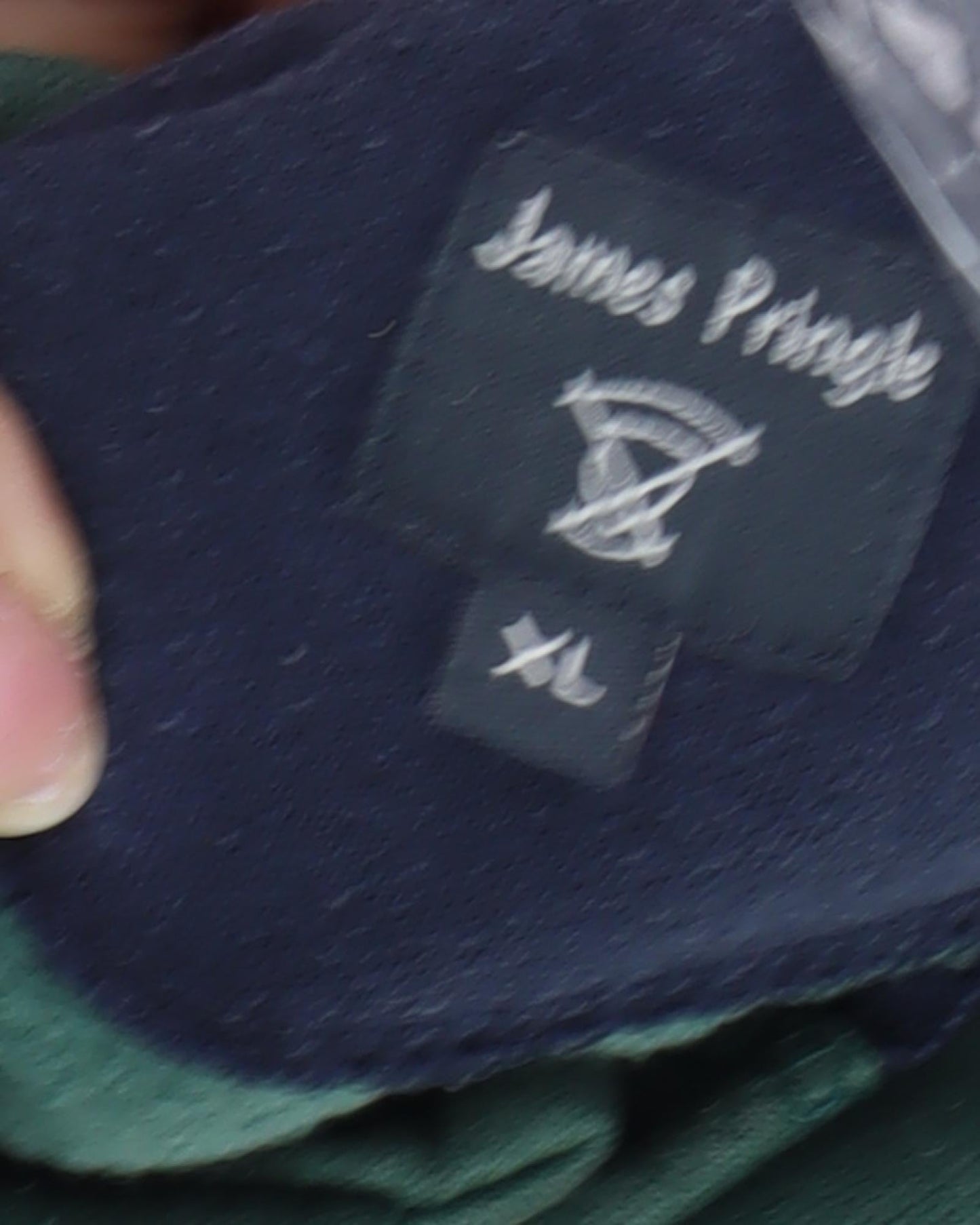 James Pringle Men's Green XL Pullover Sweatshirt