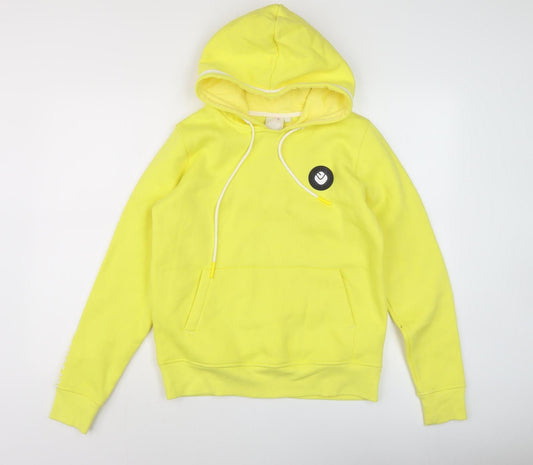 Leeds United Women's Yellow Pullover Hoodie, Size 10, Casual & Stylish
