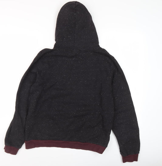Harry Potter Black Hoodie, Unisex Adults Size 14, Hogwarts Logo