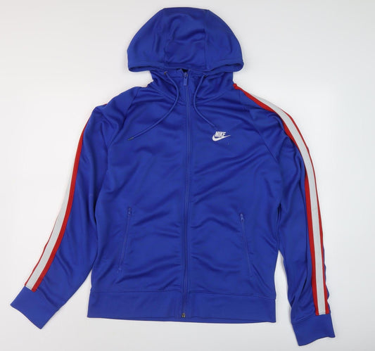 Nike Men's Blue Full Zip Hoodie M