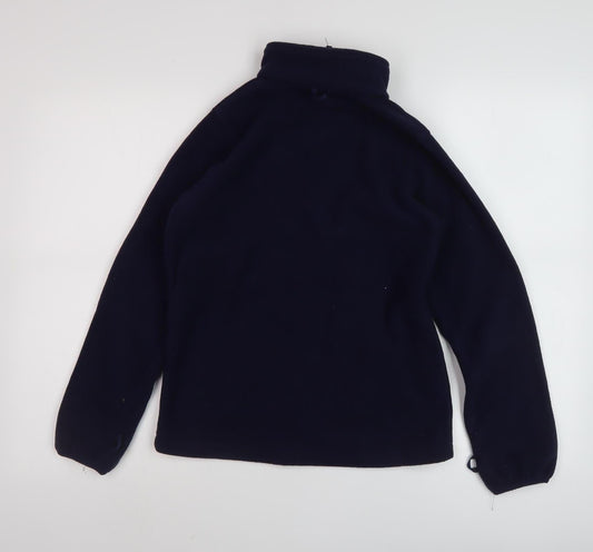 Peter Storm Boys Black Zip Basic Jacket 11-12 Years Outdoor