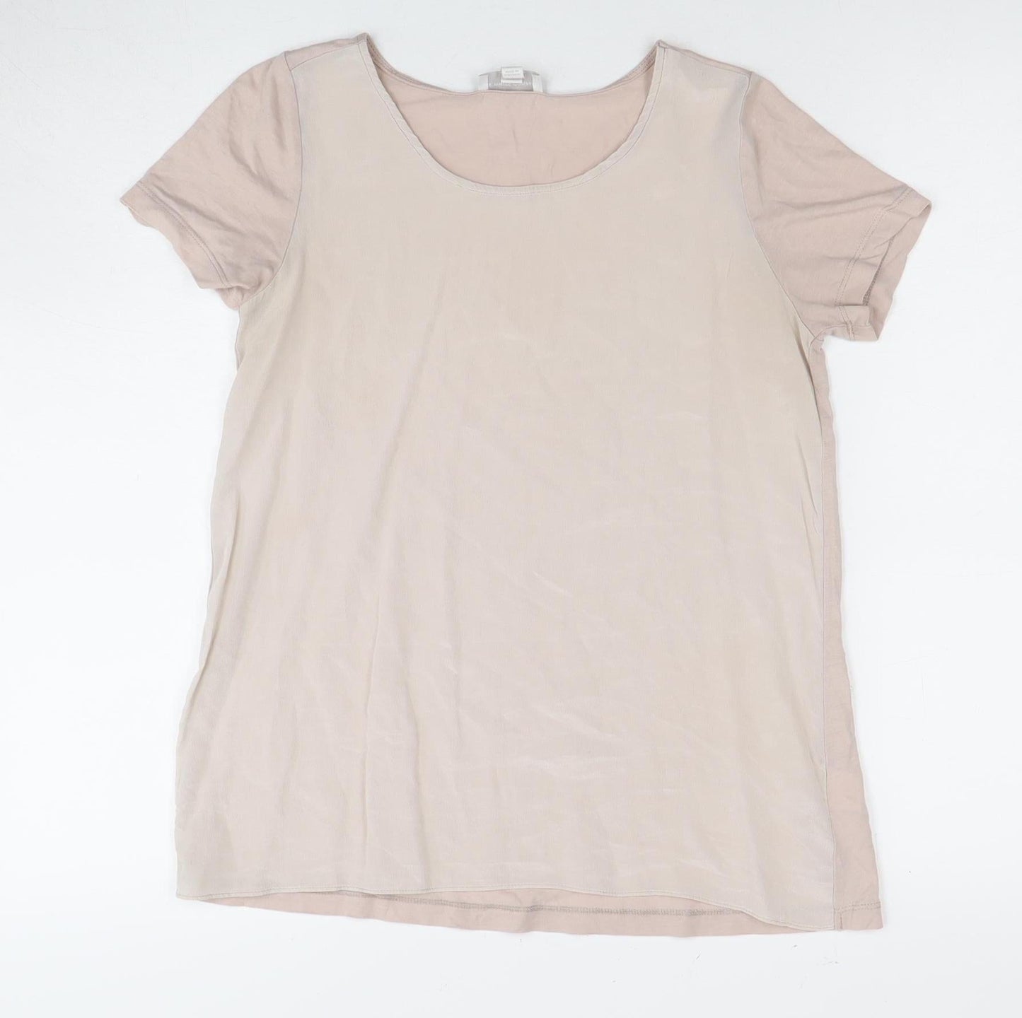 The White Company Women's Beige XS T-Shirt
