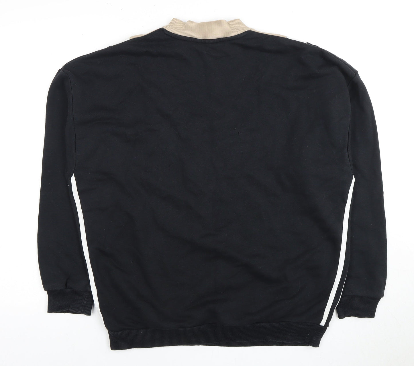 Adidas Women's Black Sweatshirt Size 16 Logo Colourblock