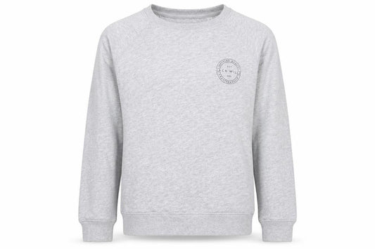 Unisex Adults UK 12 Regular Jack Wills Grey Pullover Sweatshirt