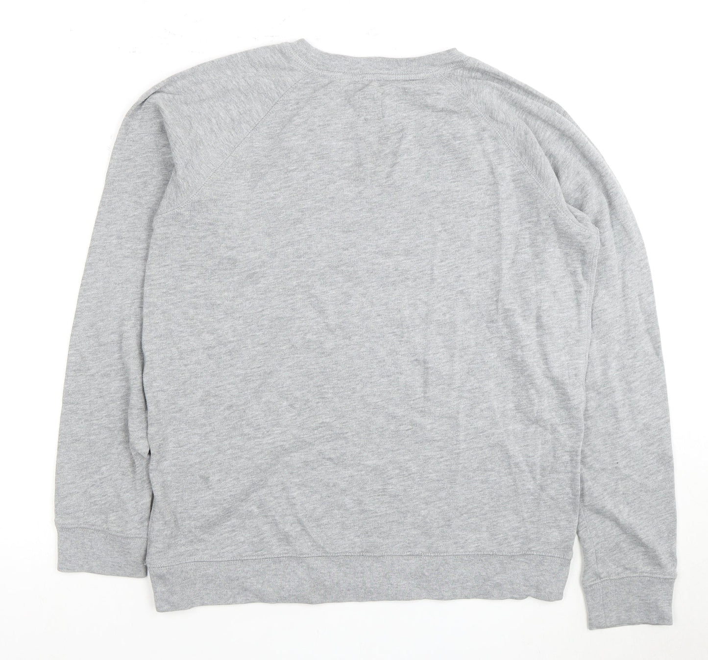 Jack Wills Grey Sweatshirt Unisex Adults UK 12 Pullover