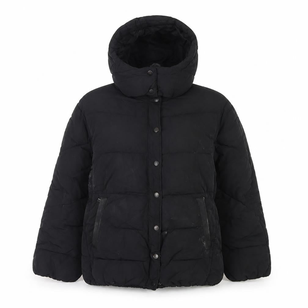 R essentiel Women's Black Puffer Jacket Size 10