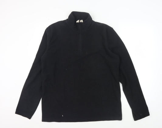 Mountain Warehouse Mens Black Pullover Sweatshirt M