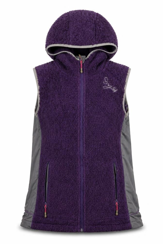 Womens UK Size 8-10 Regular TOG24 Purple Fleece Jacket