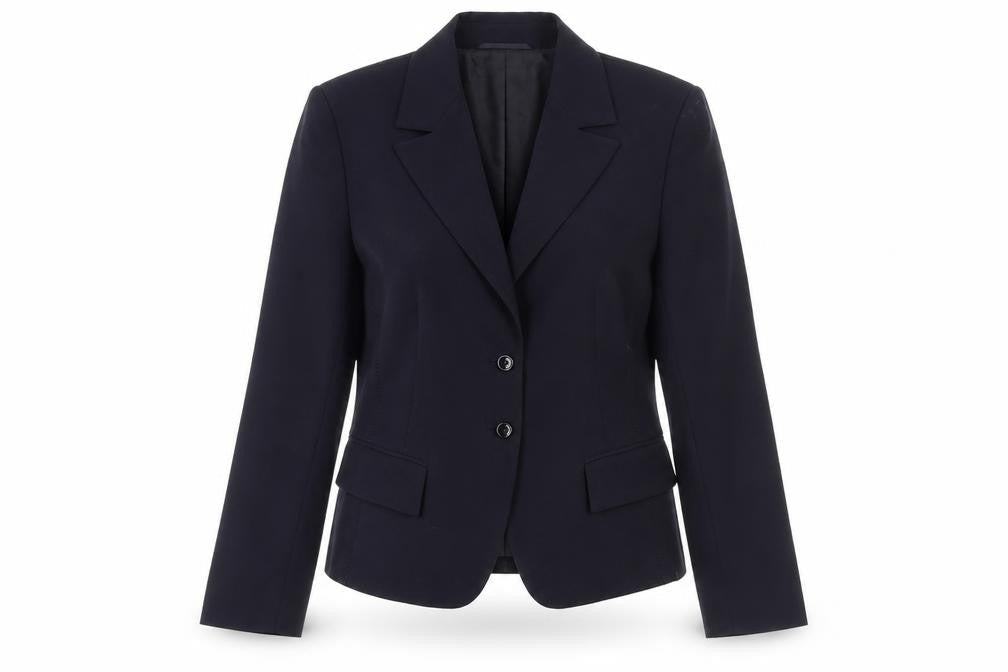 Marc Aurel Women's Black Wool Blazer Size 12