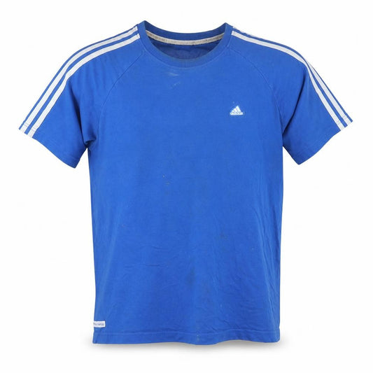 Mens UK Size L adidas Blue  Cotton T-Shirt