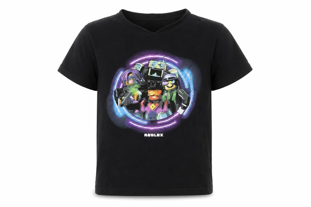 Roblox Boys Black Graphic T-Shirt 12-13 Years