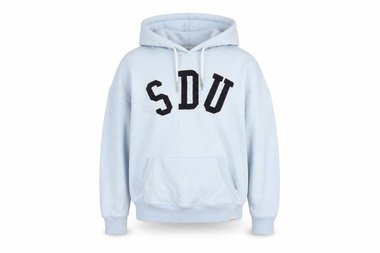 Womens UK 10 Regular Superdry Blue Pullover Hoodie
