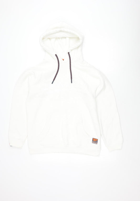 Superdry Women's White Pullover Hoodie XS