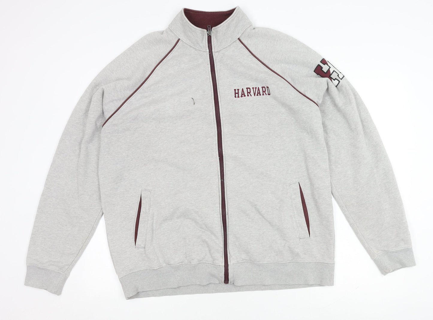 Champion Men’s Grey Varsity Jacket XL - Casual College Style