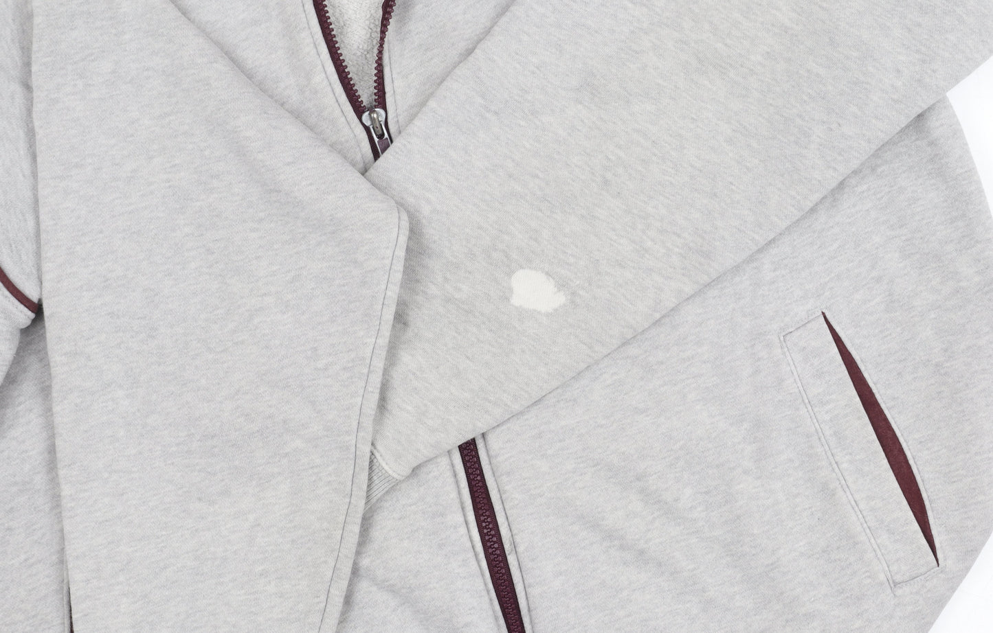 Champion Men’s Grey Varsity Jacket XL - Casual College Style