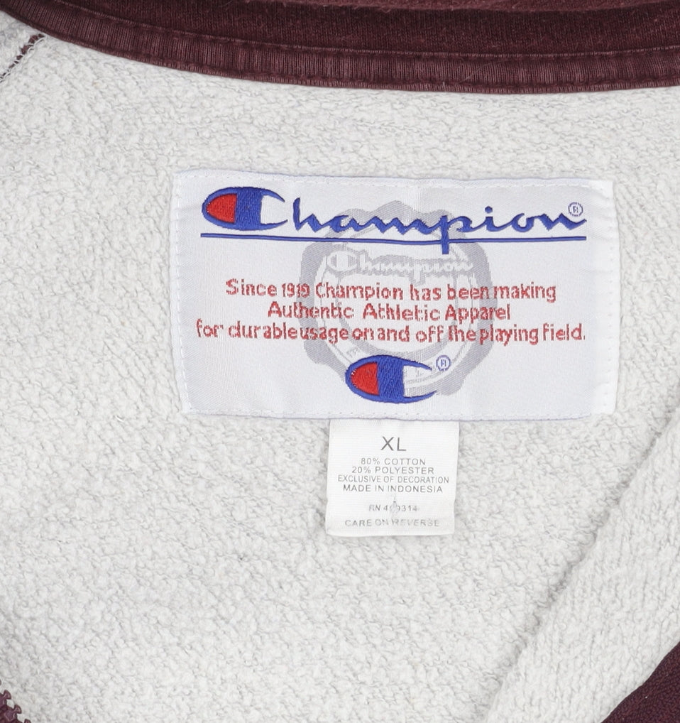 Champion Men’s Grey Varsity Jacket XL - Casual College Style