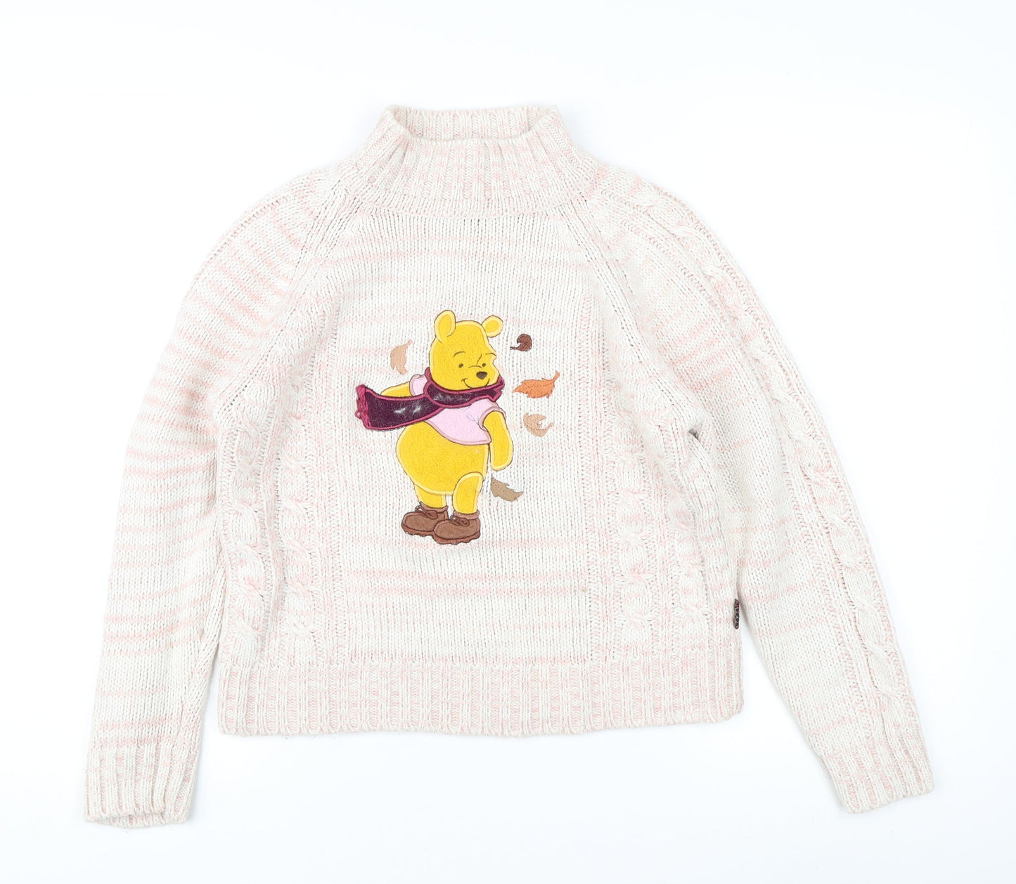 Disney Store Women's Pink Pooh Pullover Jumper S