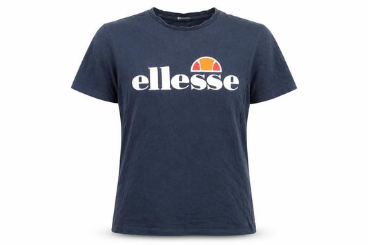 Unisex Adultss UK Size 8 ellesse Blue Cotton T-Shirt