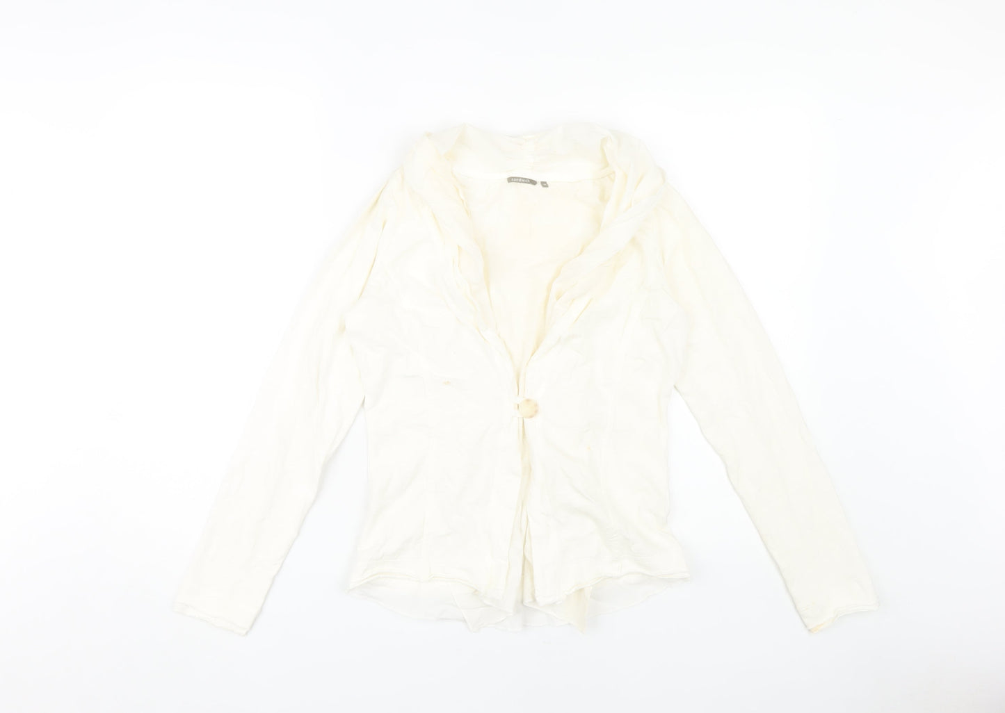 Sandwich Women's Ivory Cardigan Jumper Size S