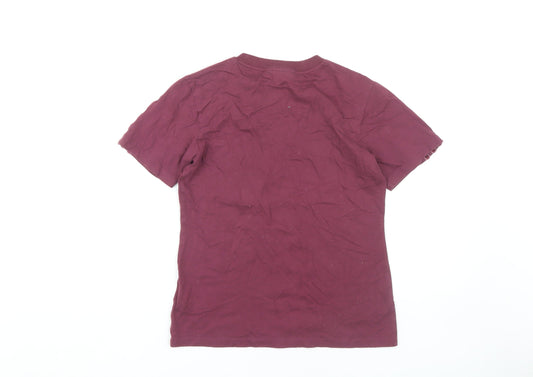 Adidas Women's Red T-Shirt Size 6