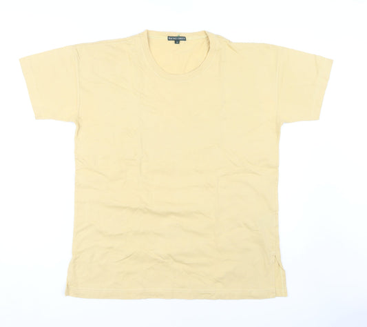 Racing Green Women's Beige Classic Fit T-Shirt Size 14