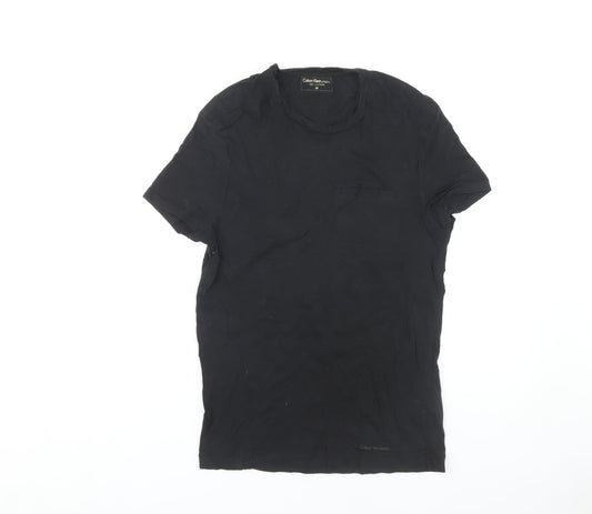 Calvin Klein Jeans Unisex Black Medium Basic T-Shirt