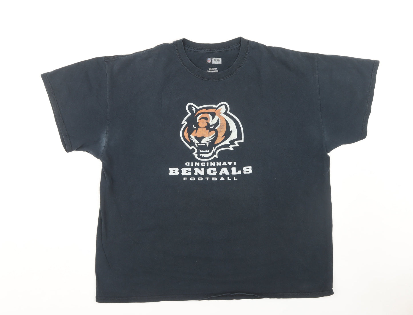 NFL Team Apparel Black XL Men's Bengals T-Shirt