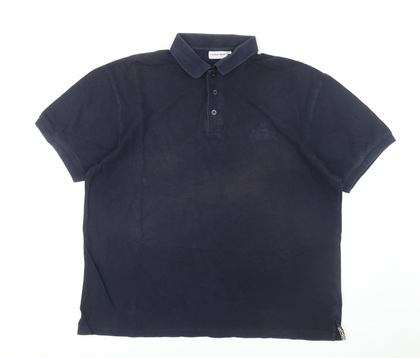Fred. Olsen Men's Blue 2XL Polo Shirt