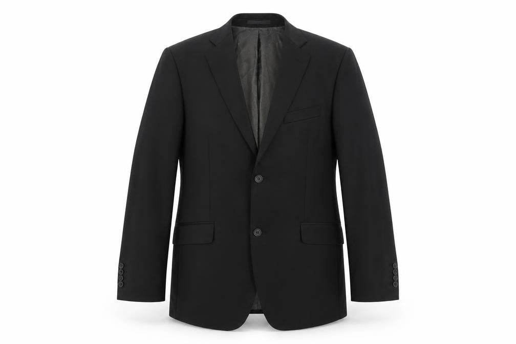 Mens 40 Chest Regular Ted Baker Black Two-Button Blazer