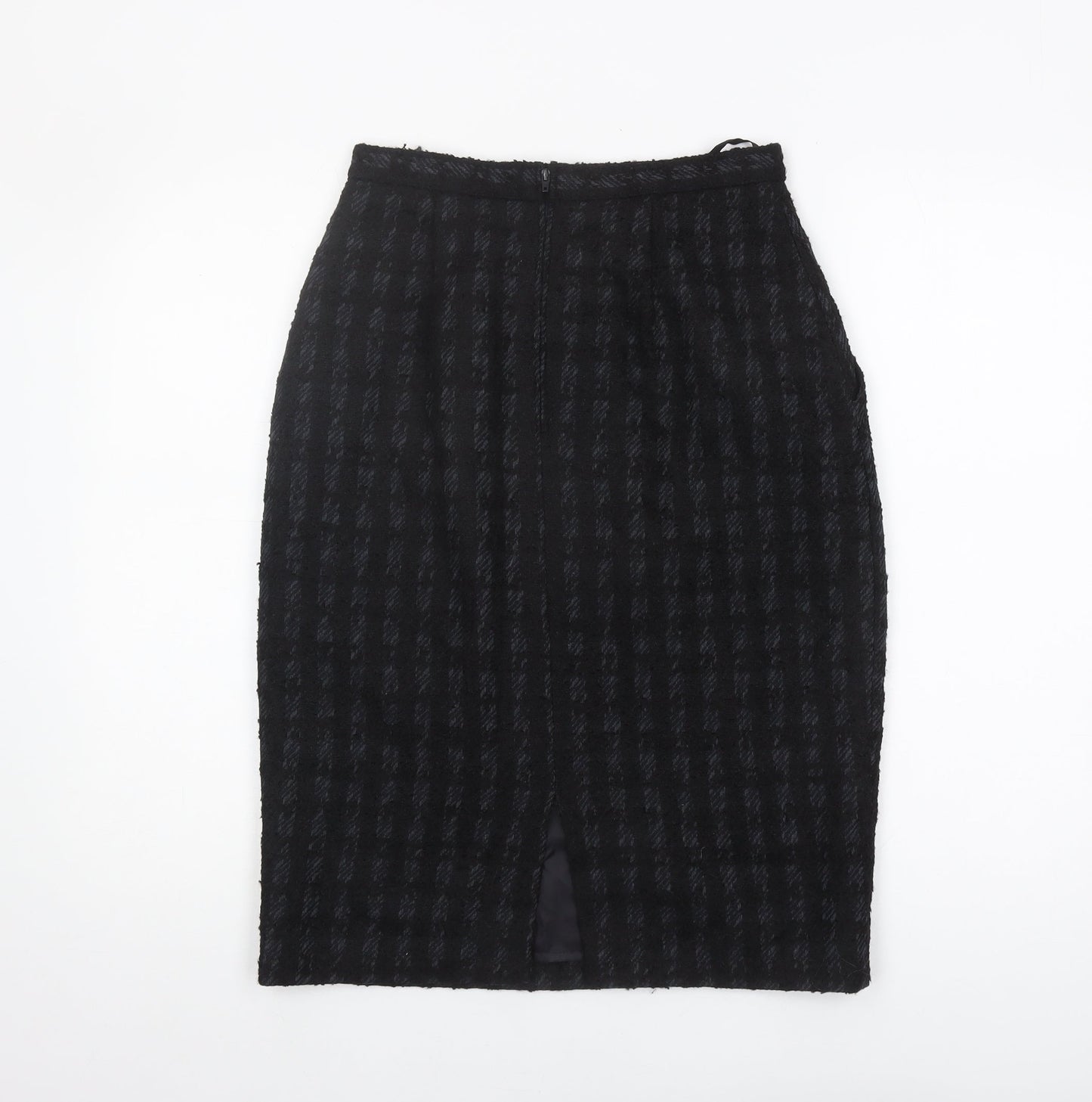 St Michael Women's Black Pencil Skirt Size 12 Short